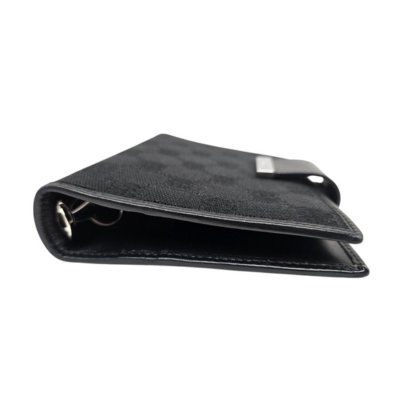 Gucci Black GG Monogram Jacquard Canvas Agenda Full Set Box 74259 Italy EUC - Picture 5 of 10